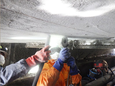 路盤の高さを測る