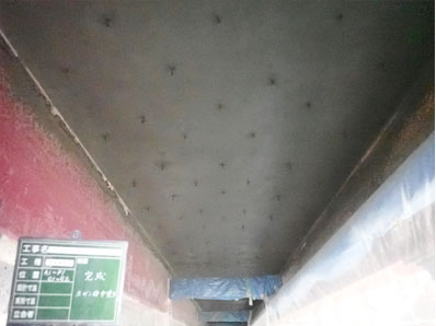 ホゼン材中塗り