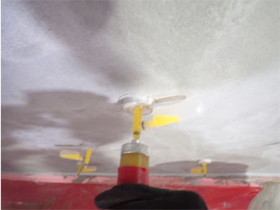 市道堺野湯元線羽山橋補修工事（スーパーホゼン式工法）