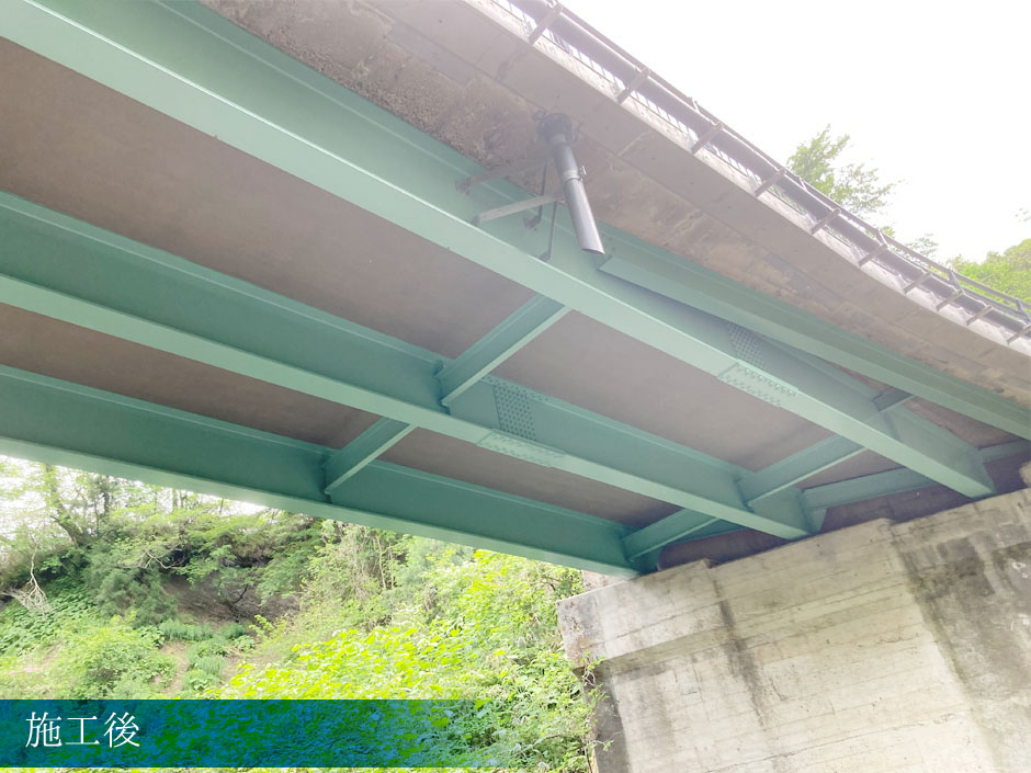 国久線国久橋橋梁補修（スーパーホゼン式工法4）