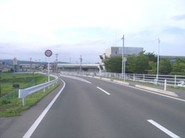 宮城県大河原町内ガードレール・転落防止柵設置後