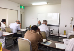 安全衛生教育実施の様子1